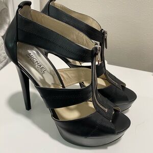 Michael Kors Black High Stiletto Heels